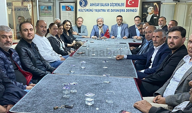 Cumhur ittifakından Erzurum ve Balkan Göçmenleri Derneğine ziyaret