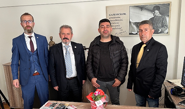 Genç Parti'den Akhisar Haber NET'e ziyaret