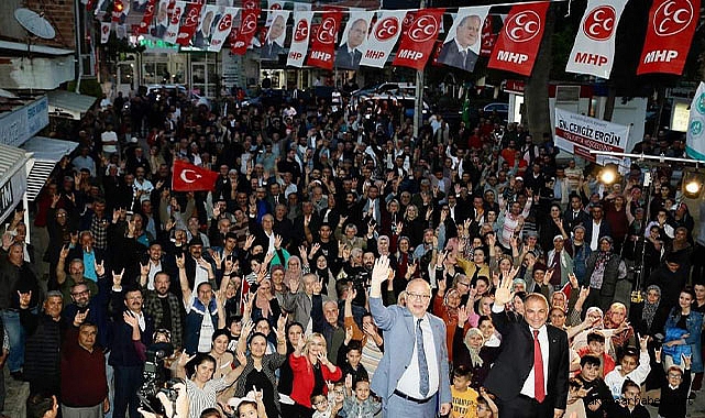 MHP adayı Ali Uçak'a sevgi seli