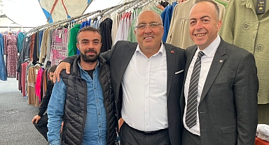 Pazarcılar Federasyonu Genel Başkanı Akhisar'da esnafa müjdeler verdi