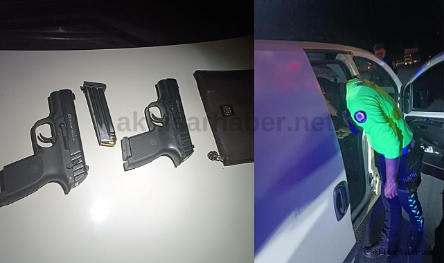 Polis ekiplerinin dikkatinden kaçmadı!