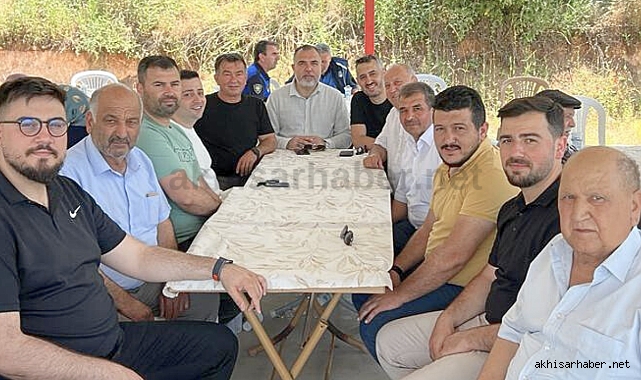 AK Parti Akhisar İlçe Teşkilatı Seğirdim ve Taşçılar hayırlarına katıldı