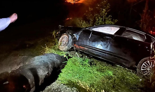 AK Partili Bahadır Yenişehirlioğlu ve oğlu kazada yaralandı