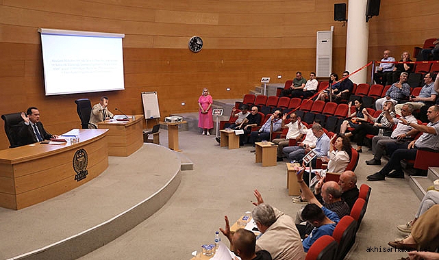 Akhisar Belediyesi Haziran ayı meclis toplantısı gerçekleştirildi