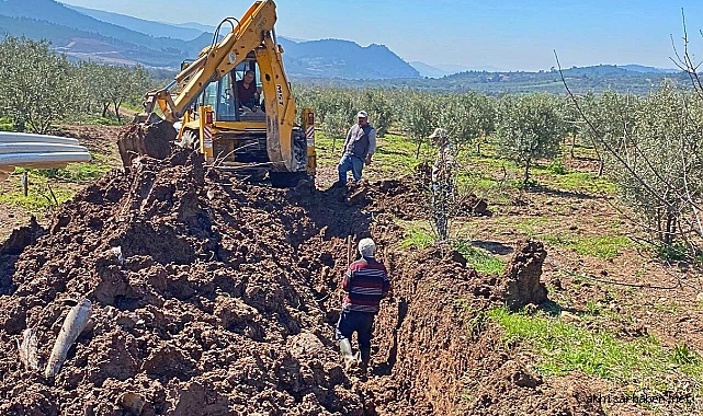 Akhisar Belediyesi'nden tarımsal sulamaya önemli destek