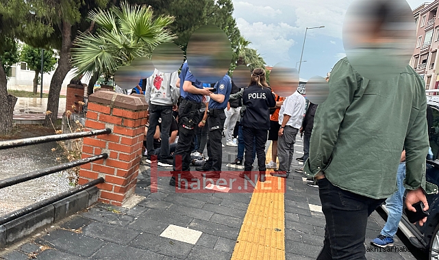 Akhisar’da bıçaklı saldırıda 2 kişi yaralandı