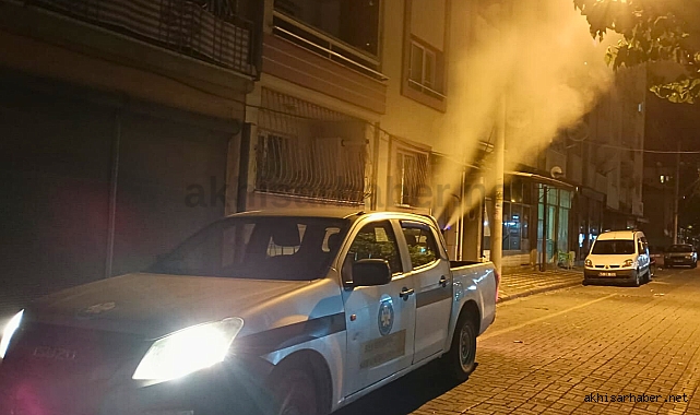 Akhisar'da ilaçlama çalışmaları sıkı bir şekilde devam ediyor