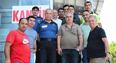 Akhisar'da polis kantini açıldı