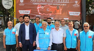 Akhisar’da vekalet yoluyla kurban bağışı çalışmalarına start verildi