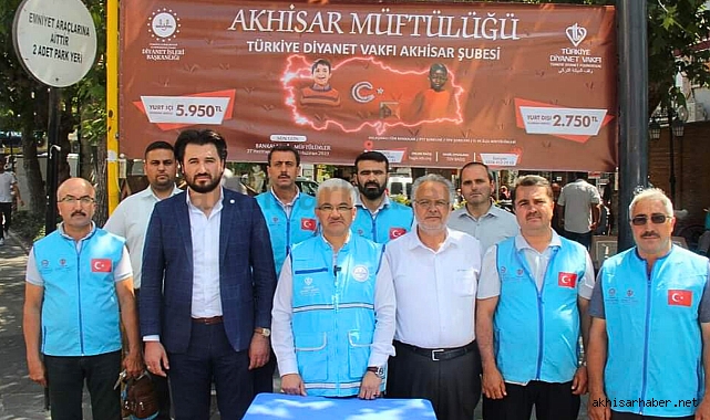 Akhisar’da vekalet yoluyla kurban bağışı çalışmalarına start verildi