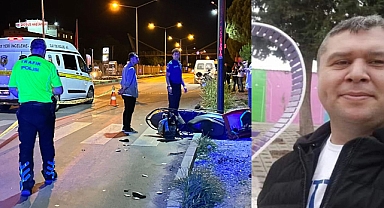 Ay-Yıldız kavşağındaki kazada moto kurye hayatını kaybetti