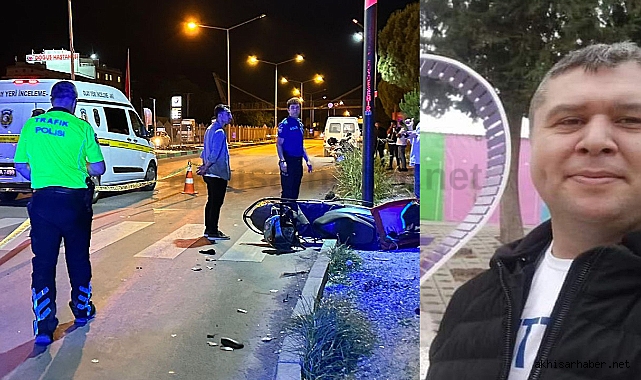 Ay-Yıldız kavşağındaki kazada moto kurye hayatını kaybetti