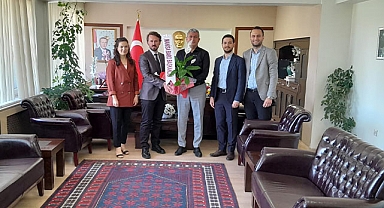 Baro Başkanlığından Kaymakam Murat Kütük’e ziyaret