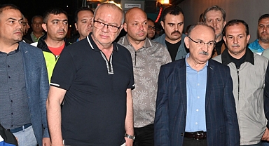 Başkan Ergün, Akhisar'da incelemelerde bulundu
