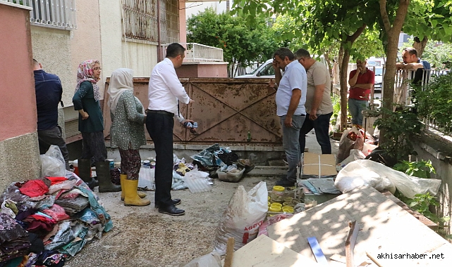 Büyükşehir ve MASKİ Akhisarlı Vatandaşların Yardımına Koştu