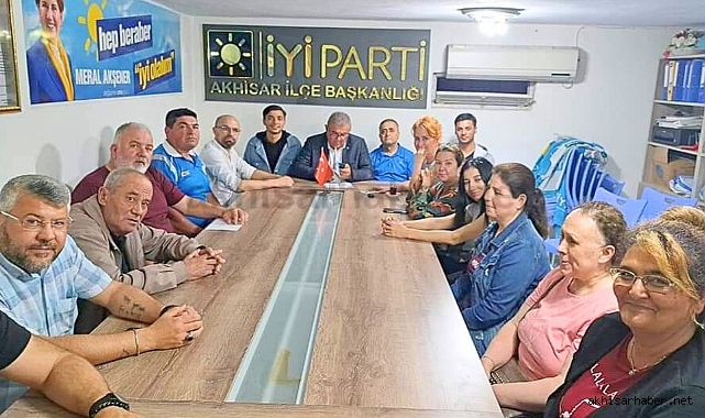 İYİ Parti Akhisar İlçe Teşkilatında görev değişiklikleri