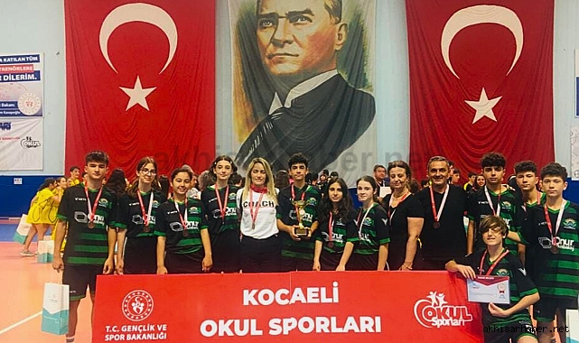 Mehmet Keskinoğlu Ortaokulu Türkiye dördüncüsü oldu