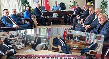 MHP'den Kaymakam, Müftü ve Orman İşletmeye ziyaret