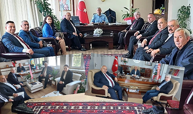 MHP'den Kaymakam, Müftü ve Orman İşletmeye ziyaret