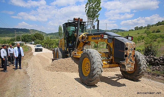 Sarnıç Durasıl Hattında 13 Kilometrelik Asfalt