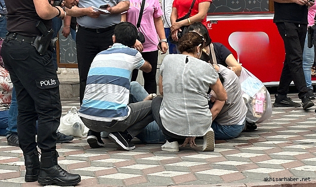 Sokaktan geçerken iki kadını yaralayan şüpheli yakalandı
