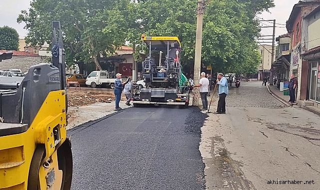 Tahtakale caddesindeki yol sorunu kalıcı olarak çözüldü