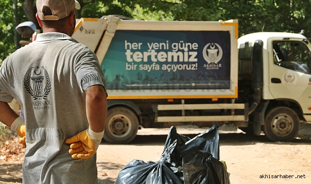 Akhisar Belediyesi Orman Yangını Riskine Karşı çalışmalarını sürdürüyor