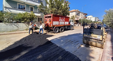 Akhisar Belediyesi yol çalışmalarına hız kesmeden devam ediyor