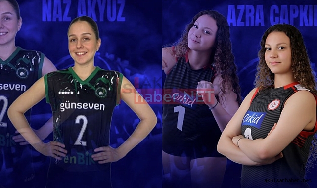 Akhisar Belediyespor voleybol takımına 2 pasör takviyesi