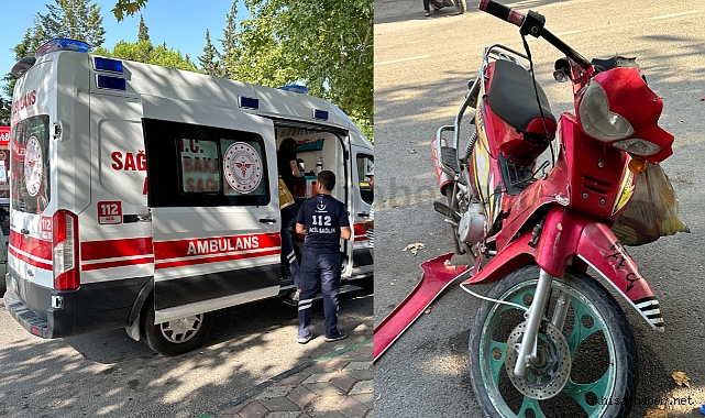 Akhisar'da 2 farklı motosiklet kazasında 2 kişi yaralandı