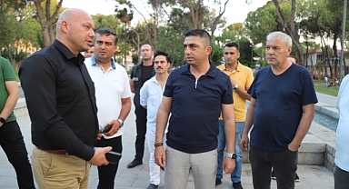 Akhisar'ın en güvenli parkı Şehit Yüzbaşı Necdi Şentürk merkez parkı