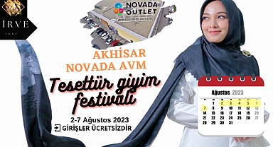 Akhisar Novada AVM muhteşem bir festivale ev sahipliği yapacak