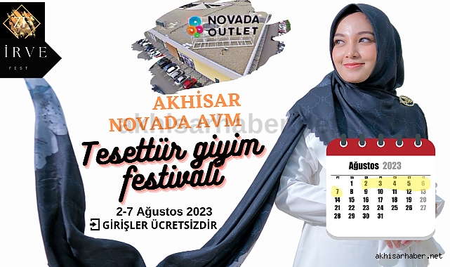 Akhisar Novada AVM muhteşem bir festivale ev sahipliği yapacak