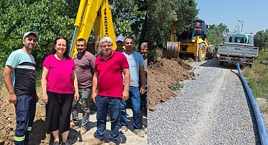 Akhisar Ulucami Mahallesinde Kısmi İçme Suyu Hattı Döşendi