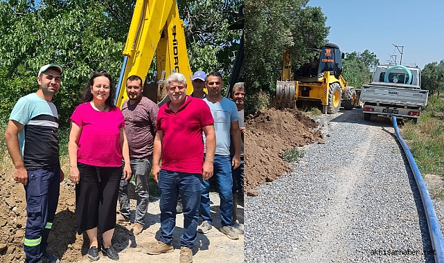 Akhisar Ulucami Mahallesinde Kısmi İçme Suyu Hattı Döşendi