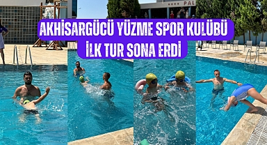 Akhisargücü Yüzme Spor Kulübü Palm City Otelde ilk tur sona erdi