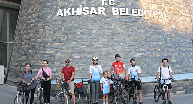 Akhisarlı bisikletçiler trafik terörüne dur dedi