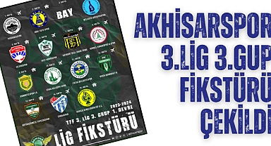 Akhisarspor 3.Lig 3.Gup fikstürü çekildi