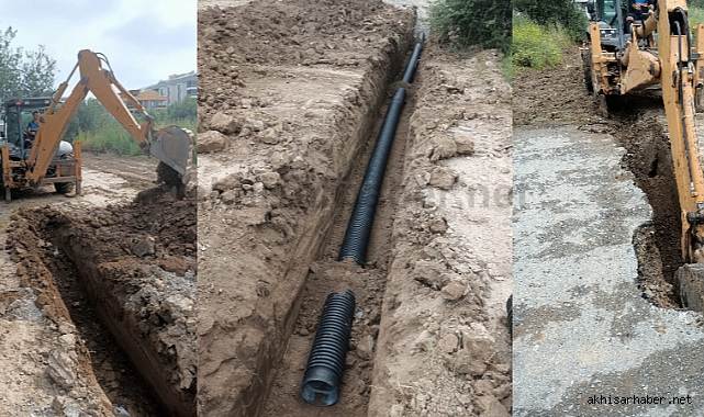 Atatürk Mahallesi 569 Sokakta İlave Kanalizasyon Hattı Yapıldı