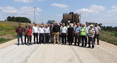 Büyükşehir Balıkesir Sınırında Hizmete Devam Ediyor