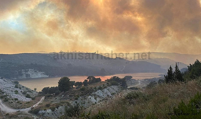 Büyükşehir İtfaiyesi Saruhanlı için Seferber Oldu