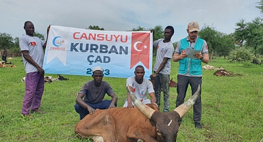 Cansuyu, 3 milyon mazluma kurban eti ulaştırdı