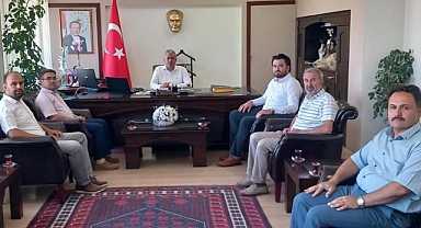 Diyanet-Sen Akhisar'dan Kaymakam Murat Kütük'e ziyaret