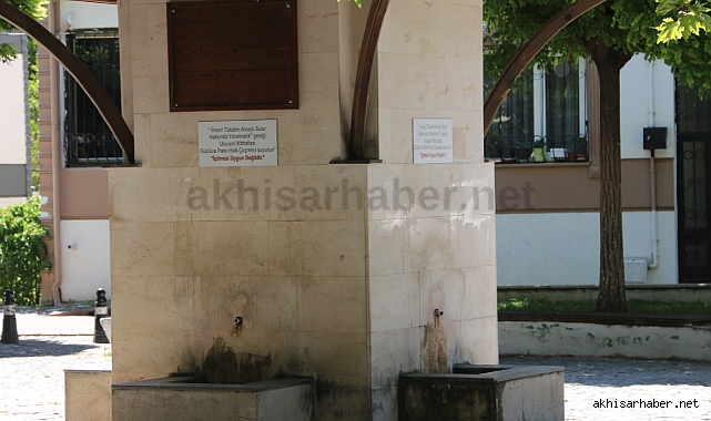 Güplüce çeşmesinin kapanmasının nedeni belli oldu