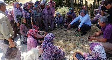 Kaymakam Murat Kütük, Yaykın'ın içme suyu sorununu yerinde inceledi