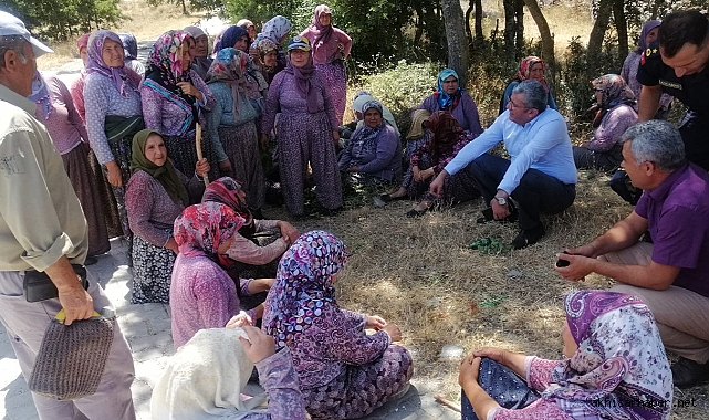 Kaymakam Murat Kütük, Yaykın'ın içme suyu sorununu yerinde inceledi