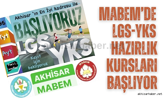 MABEM'de LGS-YKS Hazırlık Kursları Başlıyor