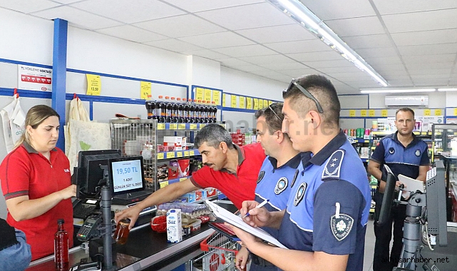 Manisa Büyükşehir zincir marketleri mercek altına aldı