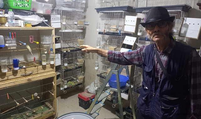 Manisa’da binlerce liralık kuş hırsızlığı