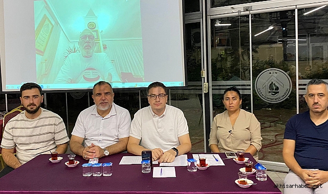AK Parti Akhisar İlçe Teşkilatı, Bahadır Yenişehirlioğlu ile Video Konferansta Buluştu